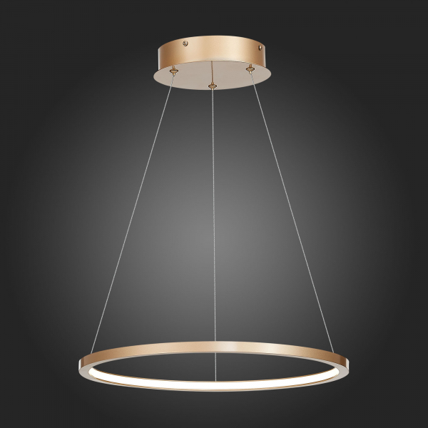 ST603.243.22 Светильник подвесной ST-Luce Золотистый/Белый LED 1*22W 4000K Подвесные светильники, изображение 4
