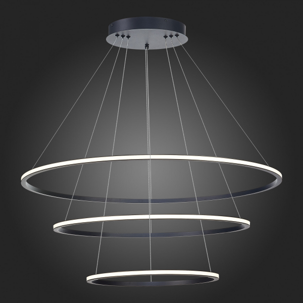 ST604.443.114 Светильник подвесной ST-Luce Черный/Белый LED 1*114W 4000K Подвесные светильники, изображение 4
