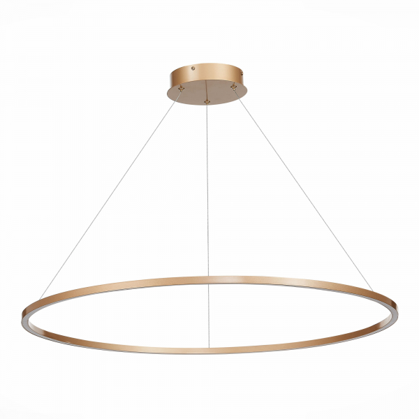 ST605.243.46 Светильник подвесной ST-Luce Золотистый/Белый LED 1*46W 4000K Подвесные светильники, изображение 2