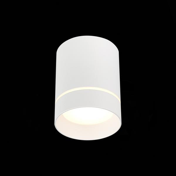 ST115.532.07 Светильник потолочный Белый LED 1*7W 3000K 490Lm Ra&gt;90 120° IP20 D79xH100 170-240V Накладные светильники, изображение 3