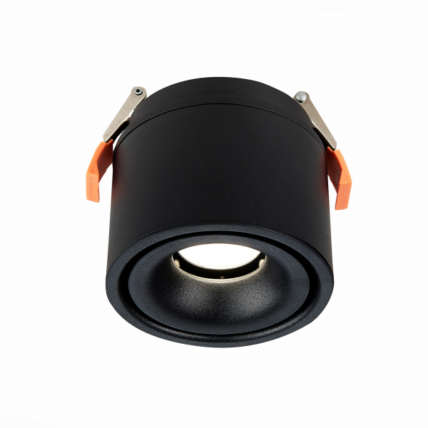 ST652.438.12 Св-к встр. Черный LED 1*12W 3000K 1 000Lm Ra&gt;90 36° IP20 D100xH105 170-240VV Встраиваемые светильники, изображение 4