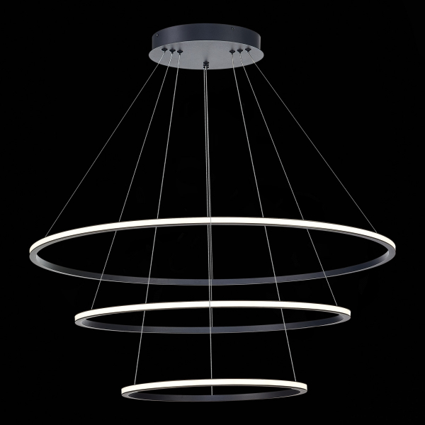 ST604.443.114 Светильник подвесной ST-Luce Черный/Белый LED 1*114W 4000K Подвесные светильники, изображение 3