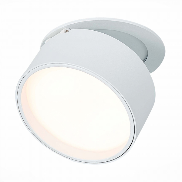 ST651.538.09 Встраиваемый поворотный светильник Белый LED 1*9W 3000K 720Lm Ra&gt;90 120° IP20 D85xH68 170-240VV Встраиваемые светильники, изображение 3