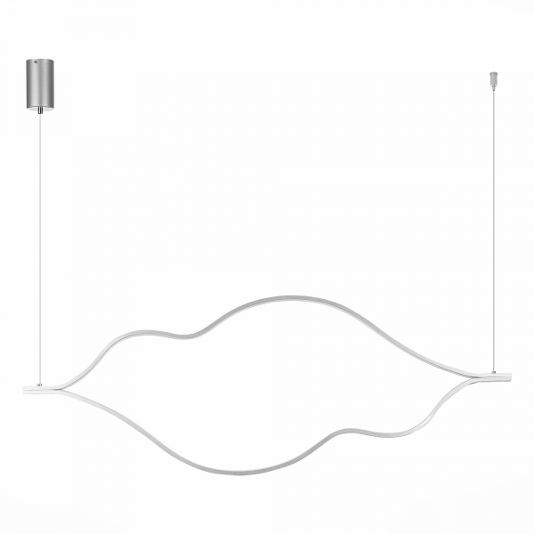 SL6106.103.45 Светильник подвесной ST-Luce Никель/Белый LED 1*45W 4000K CORTILE, изображение 2