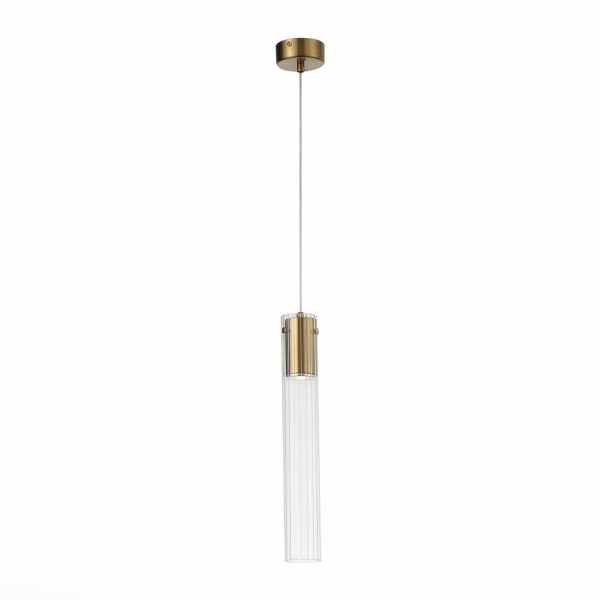 SL1229.303.01 Подвес ST-Luce Латунь/Прозрачный GU10 1*5W TERNI