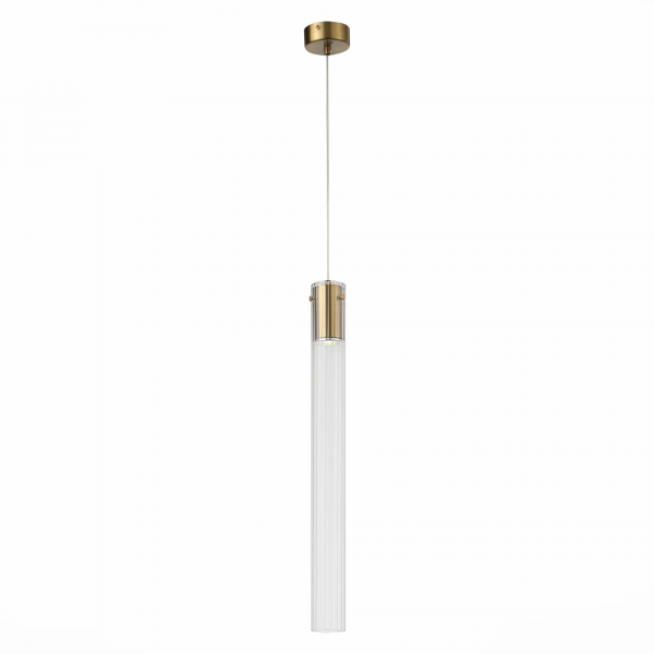 SL1229.313.01 Подвес ST-Luce Латунь/Прозрачный GU10 1*5W TERNI