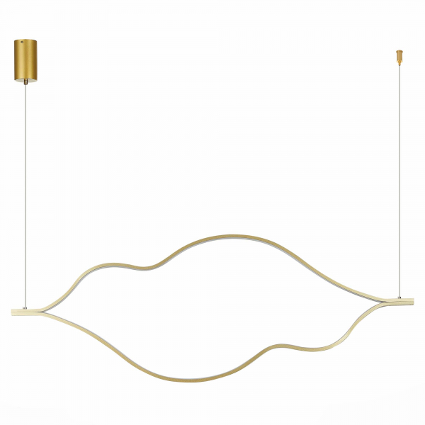 SL6106.203.45 Светильник подвесной ST-Luce Золотистый/Белый LED 1*45W 4000K CORTILE, изображение 2