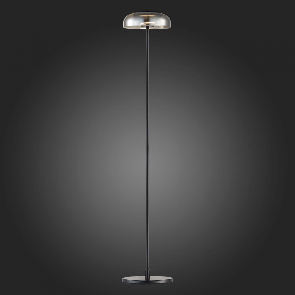 SL6002.405.01 Торшер ST-Luce Черный/Дымчатый LED 1*7W 4000K LAZIO, изображение 3