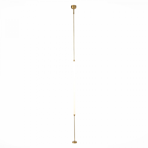 SL6004.315.01 Торшер ST-Luce Латунь/Белый LED 1*30W 3000K OLBIA