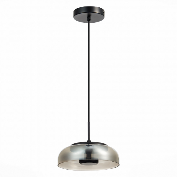 SL6002.403.01 Подвес ST-Luce Черный/Дымчатый LED 1*7W 4000K LAZIO, изображение 2