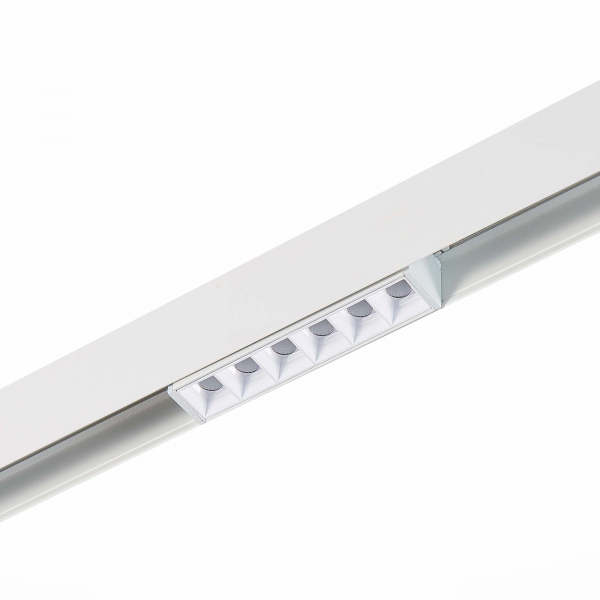 ST361.536.06 Магнитный трековый светильник белый LED 1*6W 3000K 532Lm Ra&gt;80 36° IP20 L115xW22xH44 48V SKYLINE 48, изображение 2