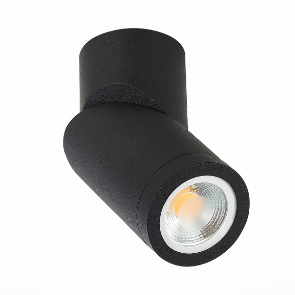 ST650.402.01 Светильник потолочный Черный GU10 1*50W IP20 D62xH151 180-240V Без ламп Накладные светильники, изображение 2