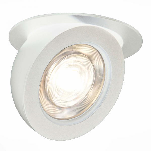 ST654.538.10 Св-к встр. Белый LED 1*10W 3000K 850Lm Ra&gt;90 38° IP20 D109xH60 180-240V Встраиваемые светильники