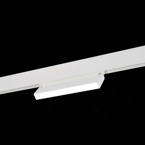 ST363.546.12 Магнитный трековый светильник Белый LED 1*12W 4000K 720Lm Ra&gt;80 120 IP20 L219xW22xH108 48VV SKYLINE 48, изображение 4