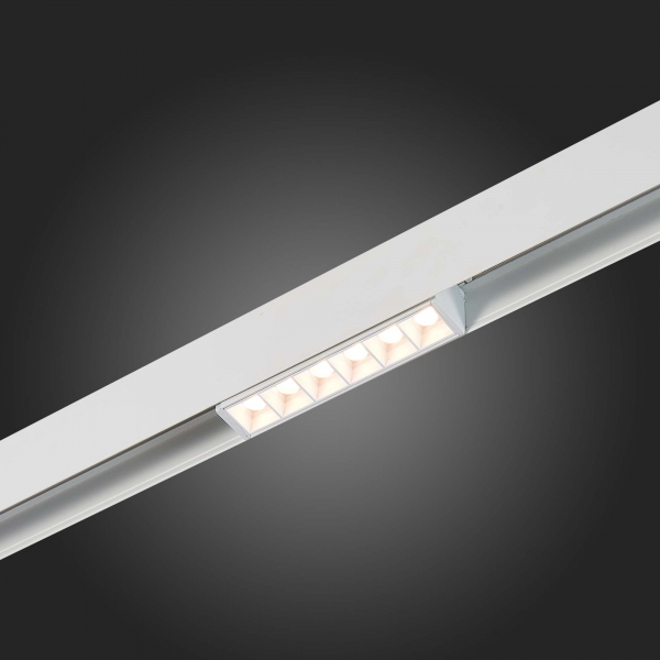 ST361.536.06 Магнитный трековый светильник белый LED 1*6W 3000K 532Lm Ra&gt;80 36° IP20 L115xW22xH44 48V SKYLINE 48, изображение 5