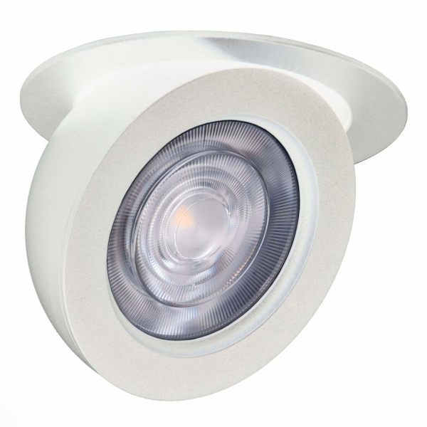 ST654.548.10 Св-к встр. Белый LED 1*10W 4000K 850Lm Ra&gt;90 38° IP20 D109xH60 180-240V Встраиваемые светильники, изображение 2