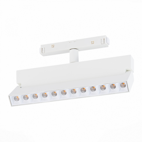 ST362.536.12 Магнитный трековый светильник белый LED 1*12W 3000K 1 009Lm Ra&gt;80 36° IP20 L219xW22xH134 48V SKYLINE 48, изображение 3