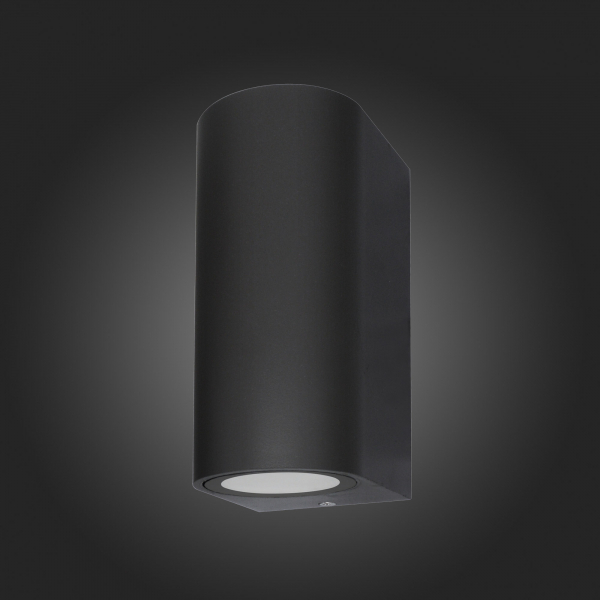 SL9001.401.02 Светильник уличный настенный ST-Luce Черный/ GU10 2*5W BORGO, изображение 3
