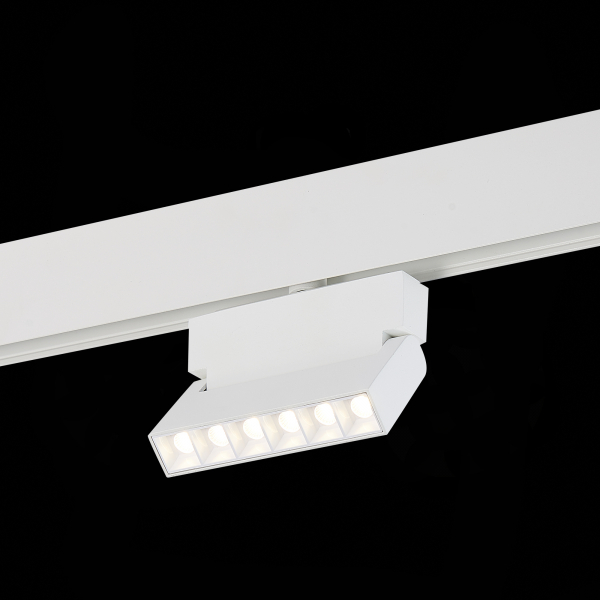 ST362.546.06 Магнитный трековый светильник белый LED 1*6W 4000K 532Lm Ra&gt;80 36° IP20 L120xW22xH134 48V SKYLINE 48, изображение 4