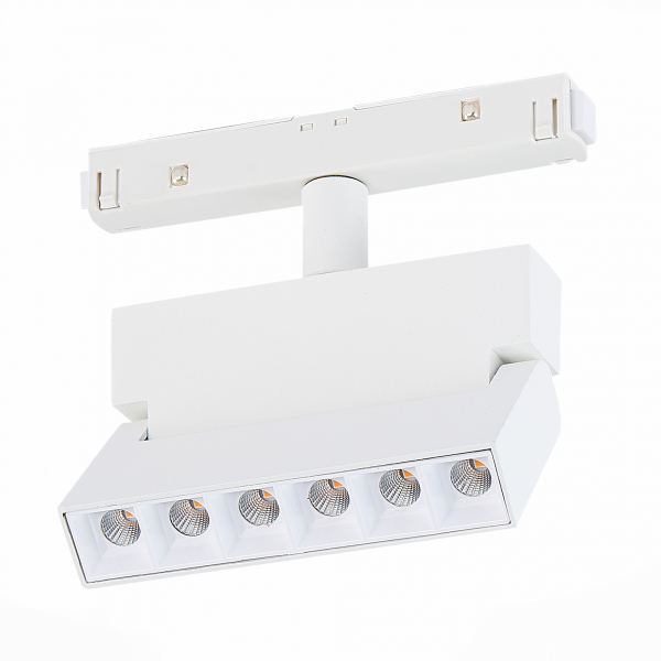 ST362.546.06 Магнитный трековый светильник белый LED 1*6W 4000K 532Lm Ra&gt;80 36° IP20 L120xW22xH134 48V SKYLINE 48, изображение 3