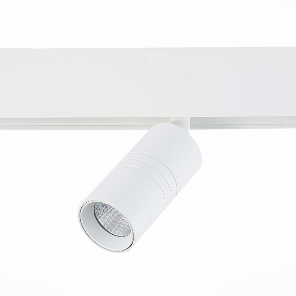 ST365.546.07 Магнитный трековый светильник белый LED 1*7W 4000K 595Lm Ra&gt;80 36° IP20 L-xW44xH90 48V SKYLINE 48, изображение 2