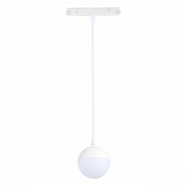ST358.543.07 Магнитный трековый светильник подвесной Белый LED 1*7W 4000K 520Lm Ra&gt;80 120° IP20 D90xH90 48V SKYLINE 48, изображение 3