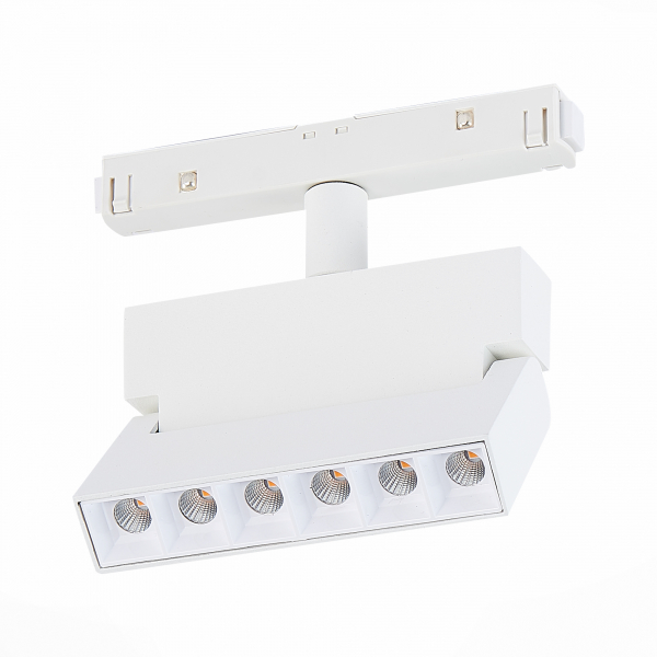 ST362.536.06 Магнитный трековый светильник белый LED 1*6W 3000K 532Lm Ra&gt;80 36° IP20 L120xW22xH134 48V SKYLINE 48, изображение 3
