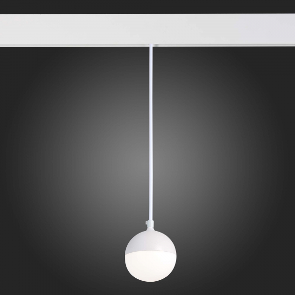 ST358.543.07 Магнитный трековый светильник подвесной Белый LED 1*7W 4000K 520Lm Ra&gt;80 120° IP20 D90xH90 48V SKYLINE 48, изображение 5