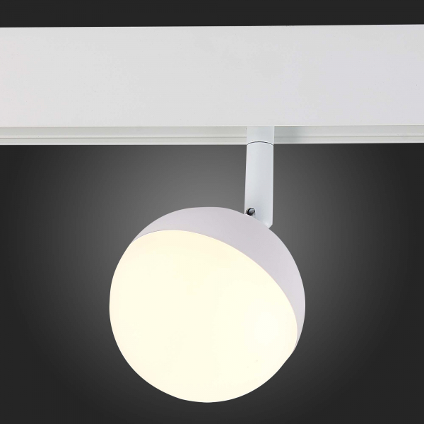 ST358.536.07 Магнитный трековый светильник Белый LED 1*7W 3000K 520Lm Ra&gt;80 120° IP20 L120xW90xH192 48V SKYLINE 48, изображение 5