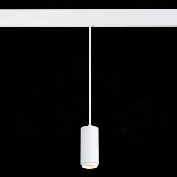 ST357.533.06 Магнитный трековый светильник подвесной ZOOM Белый LED 1*6W 3000K 667Lm Ra&gt;80 10-60° IP20 D60xH120 48V SKYLINE 48, изображение 4