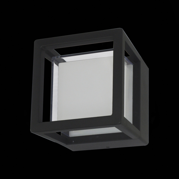 SL9504.401.01 Светильник уличный настенный ST-Luce Черный/Белый LED 1*5W 4000K ALCENO, изображение 2