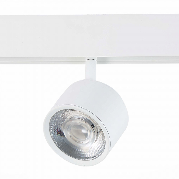 ST353.546.06 Магнитный трековый светильник белый LED 1*6W 4000K 560Lm Ra&gt;80 36° IP20 L120xW81xH138 48V SKYLINE 48, изображение 2