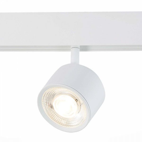 ST353.546.06 Магнитный трековый светильник белый LED 1*6W 4000K 560Lm Ra&gt;80 36° IP20 L120xW81xH138 48V SKYLINE 48