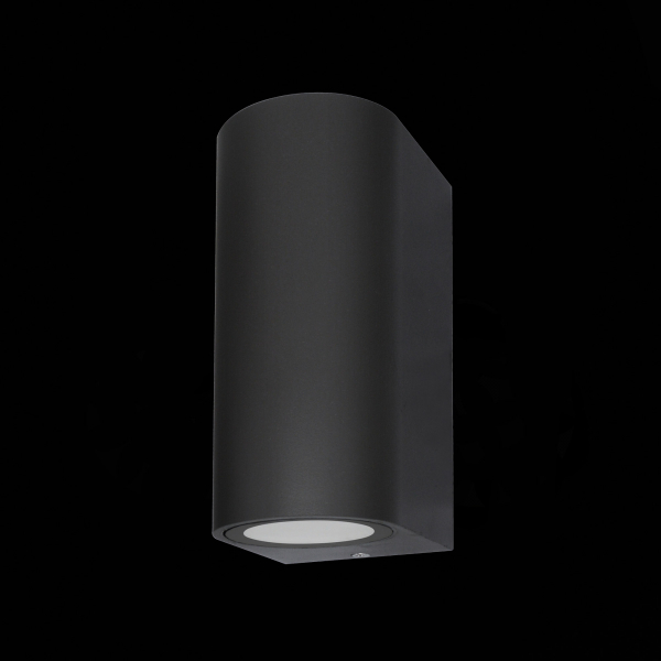 SL9001.401.02 Светильник уличный настенный ST-Luce Черный/ GU10 2*5W BORGO, изображение 2