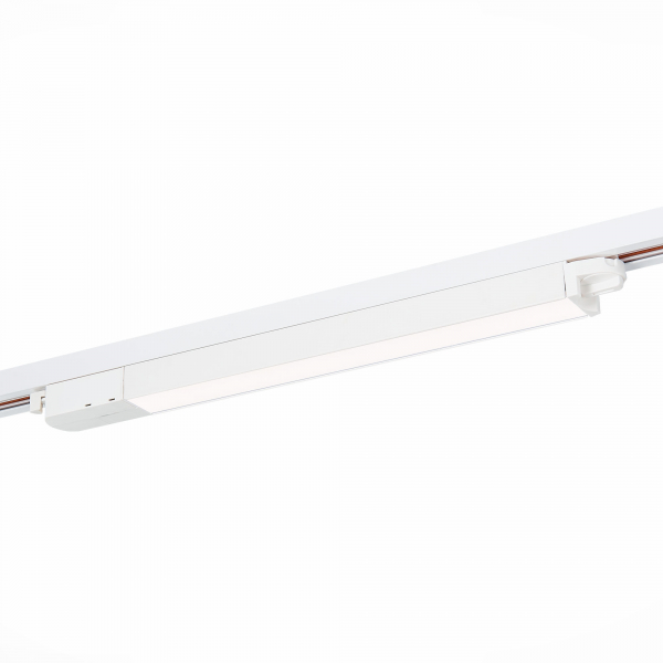 ST366.538.12 Св-к трек. Белый LED 1*12W 3000K 1 100Lm Ra&gt;98 120 IP20 L400xW34xH33 180-240V Однофазная трековая система