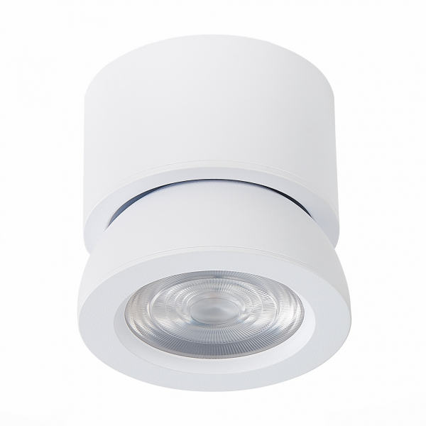 ST654.542.10 Светильник потолочный Белый LED 1*10W 4000K 850Lm Ra&gt;90 38° IP20 D95xH96 180-240V Накладные светильники, изображение 3
