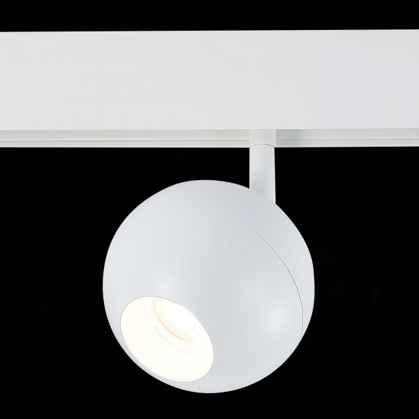 ST354.546.12 Магнитный трековый светильник Белый LED 1*12W 4000K 680Lm Ra&gt;80 36° IP20 L120xW100xH195 48V SKYLINE 48, изображение 4