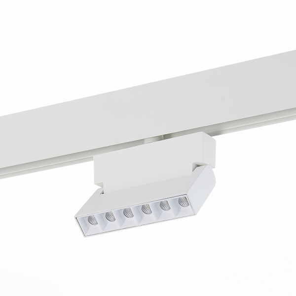 ST362.546.06 Магнитный трековый светильник белый LED 1*6W 4000K 532Lm Ra&gt;80 36° IP20 L120xW22xH134 48V SKYLINE 48, изображение 2