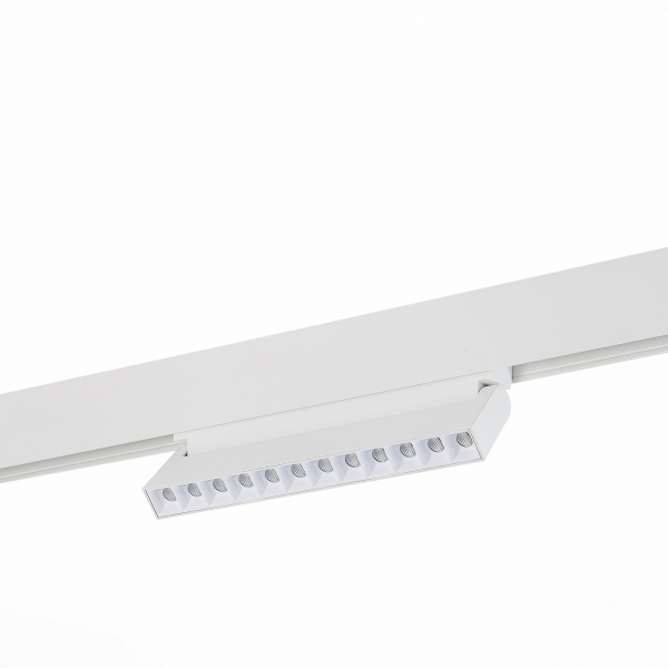 ST364.536.12 Магнитный трековый светильник белый LED 1*12W 3000K 1 009Lm Ra&gt;80 36° IP20 L219xW22xH108 48V SKYLINE 48, изображение 2