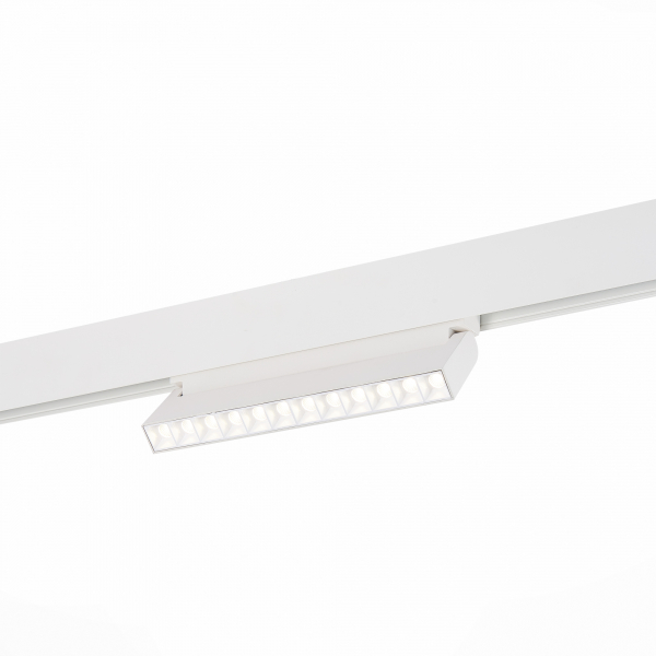 ST364.546.12 Магнитный трековый светильник белый LED 1*12W 4000K 1 009Lm Ra&gt;80 36° IP20 L219xW22xH108 48V SKYLINE 48
