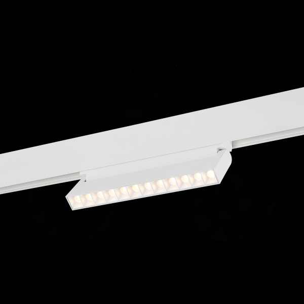 ST364.536.12 Магнитный трековый светильник белый LED 1*12W 3000K 1 009Lm Ra&gt;80 36° IP20 L219xW22xH108 48V SKYLINE 48, изображение 4