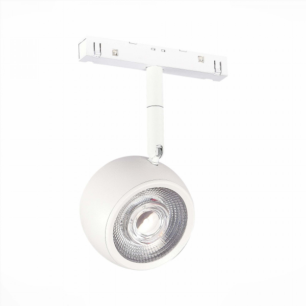 ST355.546.10 Магнитный трековый светильник Белый LED 1*10W 4000K 470Lm Ra&gt;80 36° IP20 L120xW50xH176 48V SKYLINE 48, изображение 5