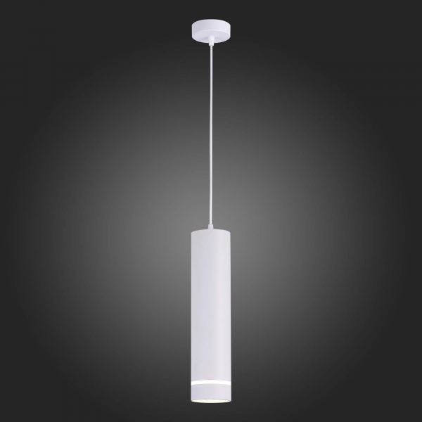 ST115.543.12 Светильник подвесной Белый LED 1*12W 4000K 936Lm Ra&gt;90 120° IP20 D80xH300 165-265V Подвесные светильники, изображение 5