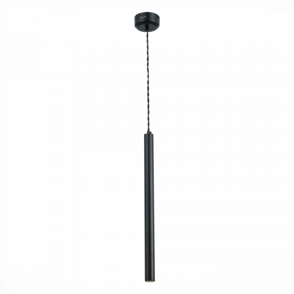 ST153.443.03 Светильник подвесной Черный LED 1*3W 4000K 255Lm Ra  IP20 D30xH1 500 180-240V Подвесные светильники