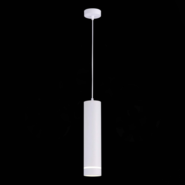 ST115.533.12 Светильник подвесной Белый LED 1*12W 3000K 936Lm Ra&gt;90 120° IP20 D80xH300 165-265V Подвесные светильники, изображение 4