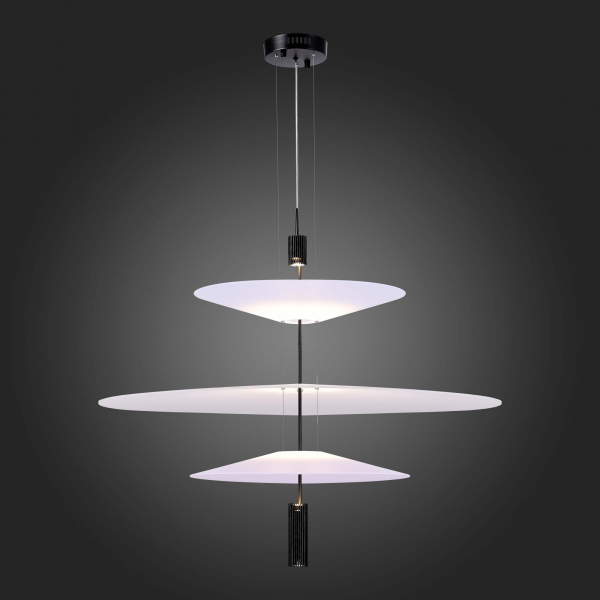 SL6101.423.01 Люстра подвесная ST-Luce Черный/Белый LED 1*15W 3000K ISOLA, изображение 6
