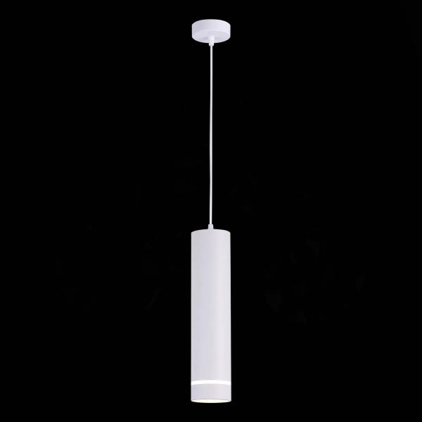 ST115.543.12 Светильник подвесной Белый LED 1*12W 4000K 936Lm Ra&gt;90 120° IP20 D80xH300 165-265V Подвесные светильники, изображение 4