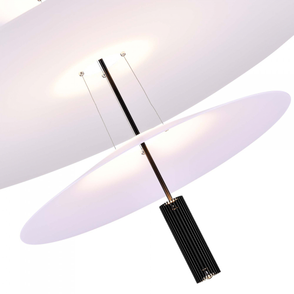 SL6101.413.01 Люстра подвесная ST-Luce Черный/Белый LED 1*15W 3000K ISOLA, изображение 4