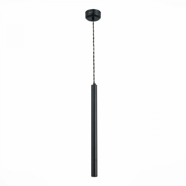 ST153.443.03 Светильник подвесной Черный LED 1*3W 4000K 255Lm Ra  IP20 D30xH1 500 180-240V Подвесные светильники, изображение 2