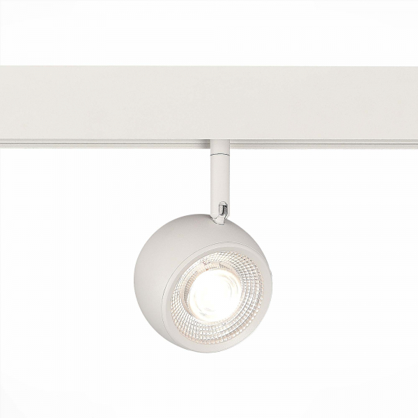 ST355.546.10 Магнитный трековый светильник Белый LED 1*10W 4000K 470Lm Ra&gt;80 36° IP20 L120xW50xH176 48V SKYLINE 48